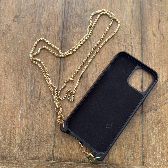 iPhone 12 Pro Max Bandolier Cross body case Gold - Picture 3 of 3